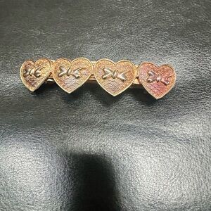 Vintage Heart barrette